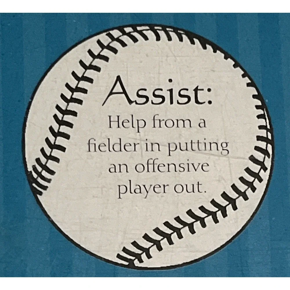 Triangle Inc Vintage Baseball Tempered Glass Coasters - Set of 6 Never Used‎